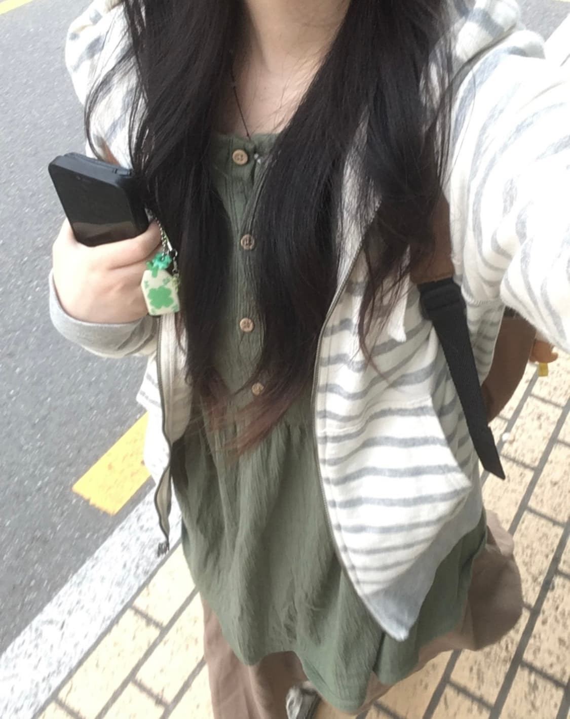 빈티지 그린 원피스 상품이미지1