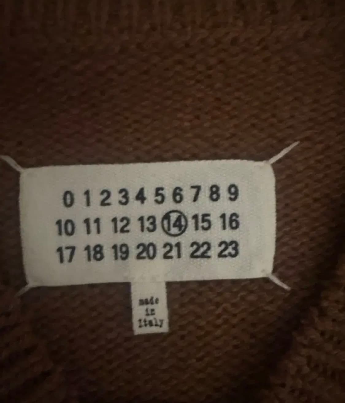 마르지엘라 엘보우 패치 레이어드 울 니트 상품이미지3