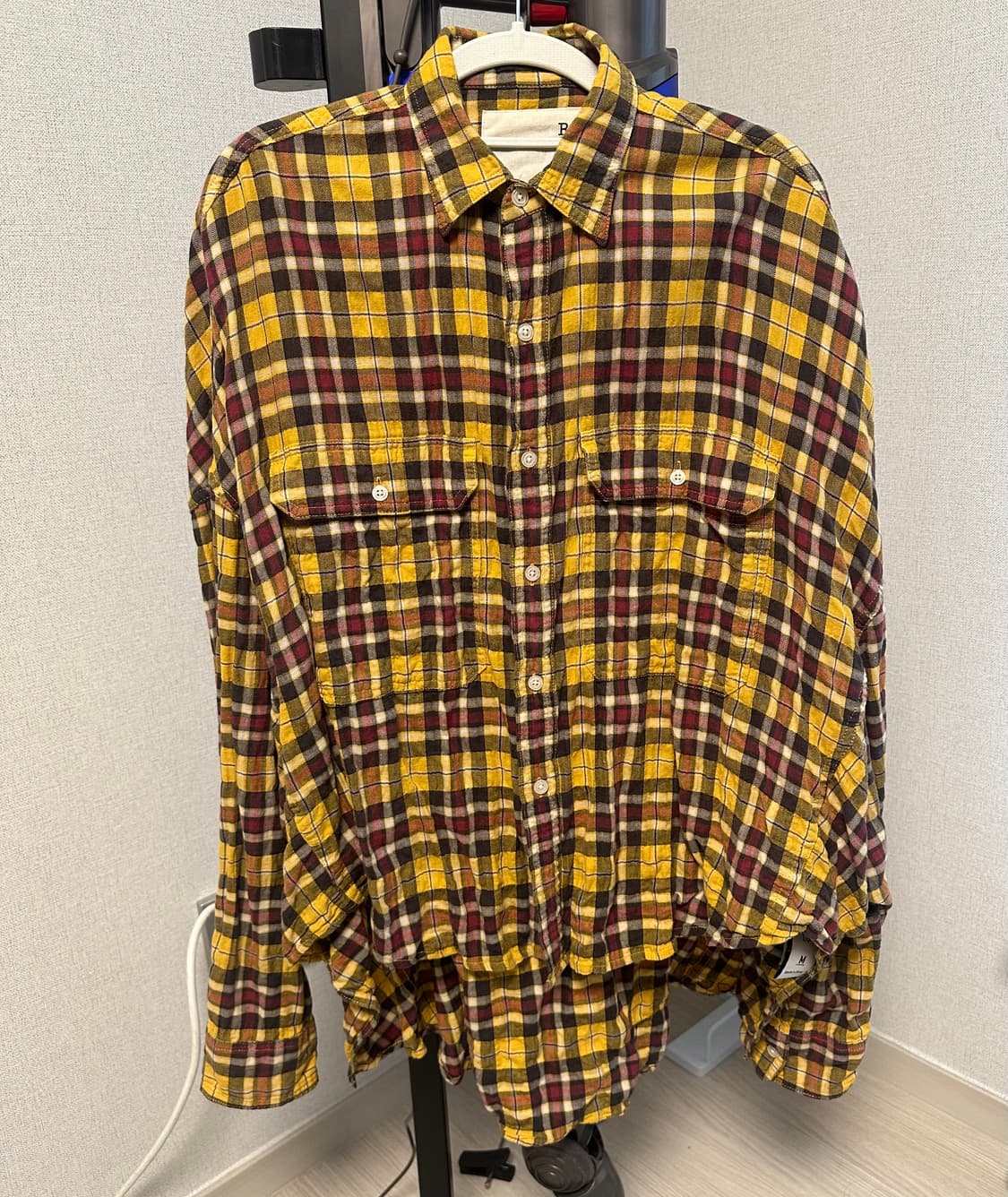 R13체크셔츠 상품이미지1