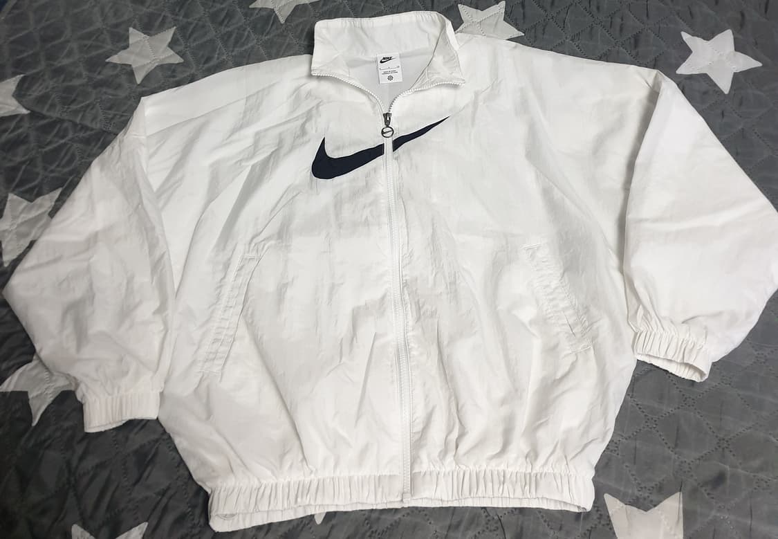 나이키 에센셜 HBR 우븐 바람막이 오버  자켓 화이트 (S) 상품이미지2
