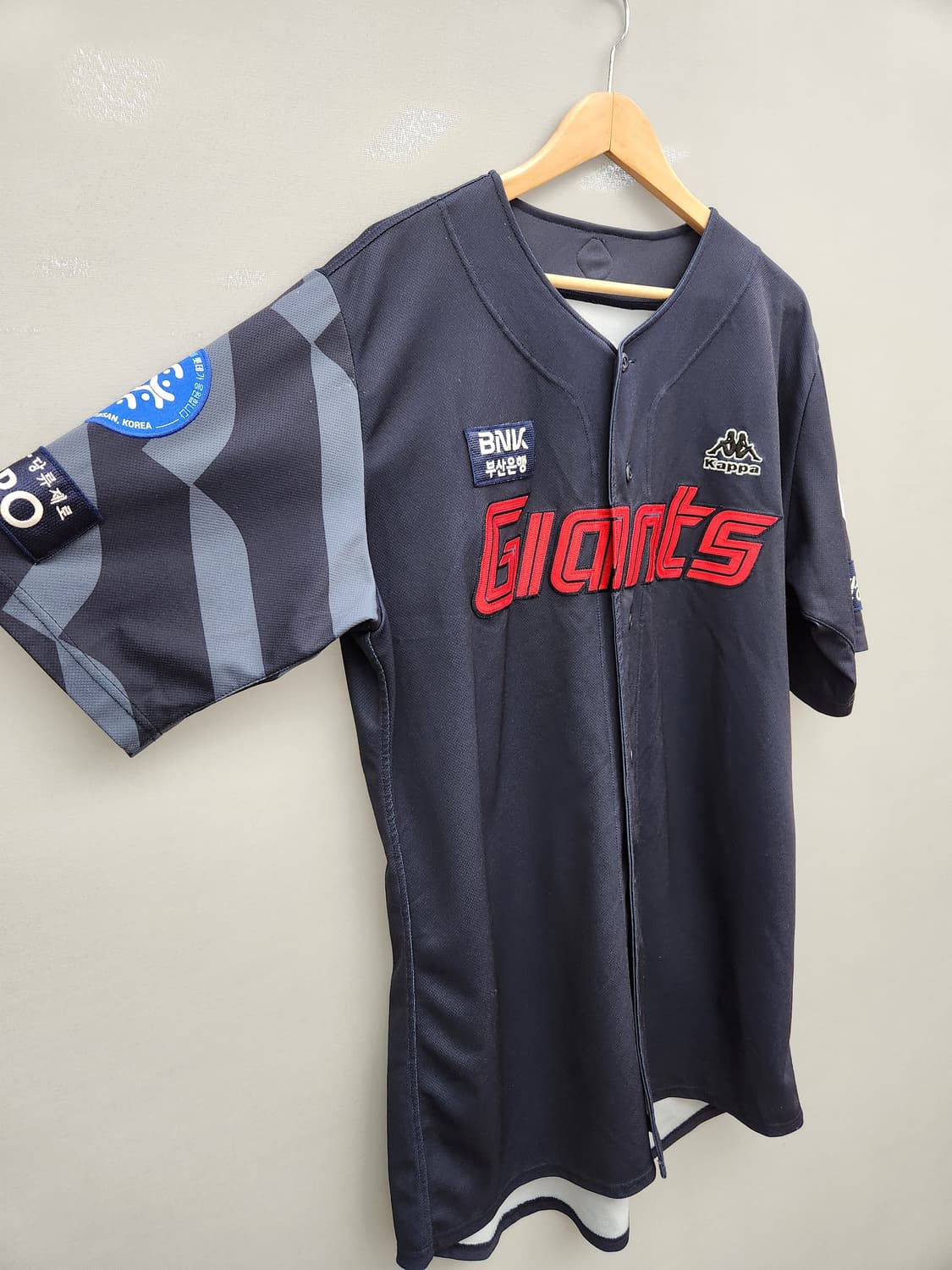 롯데 자이언츠 야구 유니폼 네이비 상품이미지4