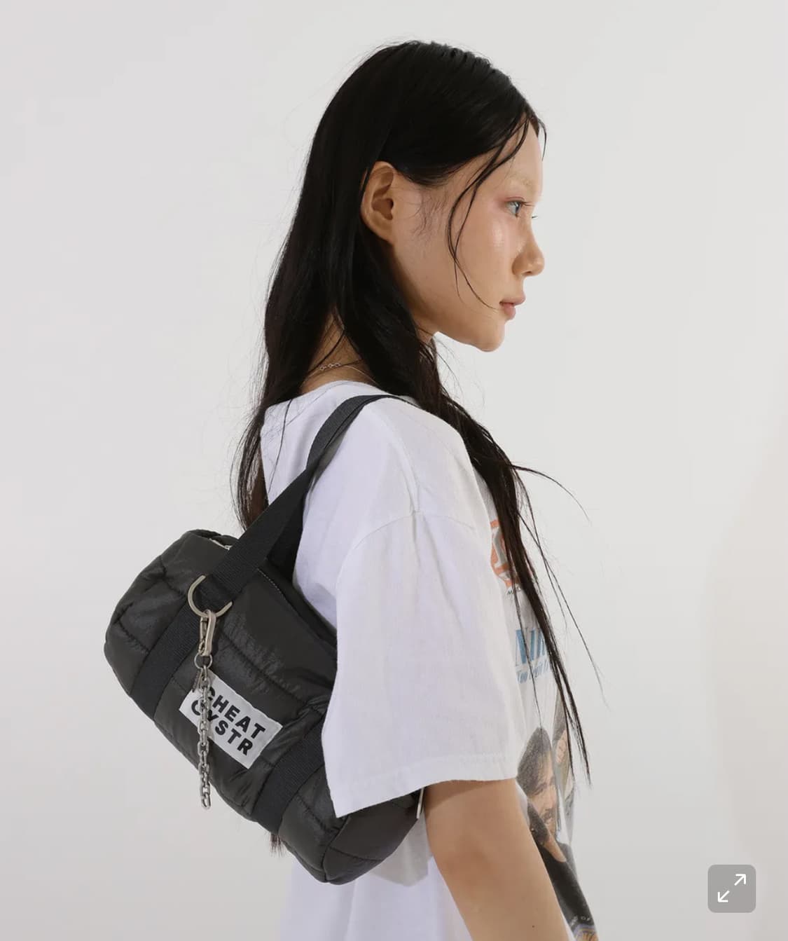 치팅오이스터 MINI DUFFLE BAG / CHARCOAL 상품이미지1