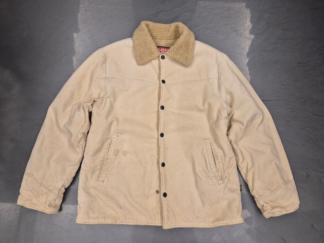 90s 슈가케인 코듀로이 쉐르파 자켓 상품이미지1