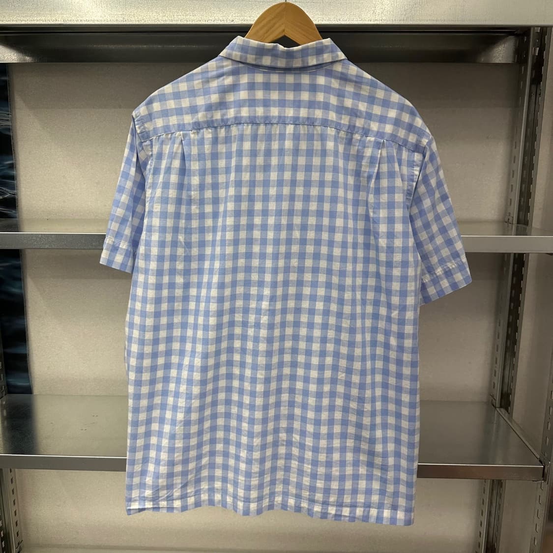 (2XL)폴로 체크 반팔셔츠-M430 상품이미지7