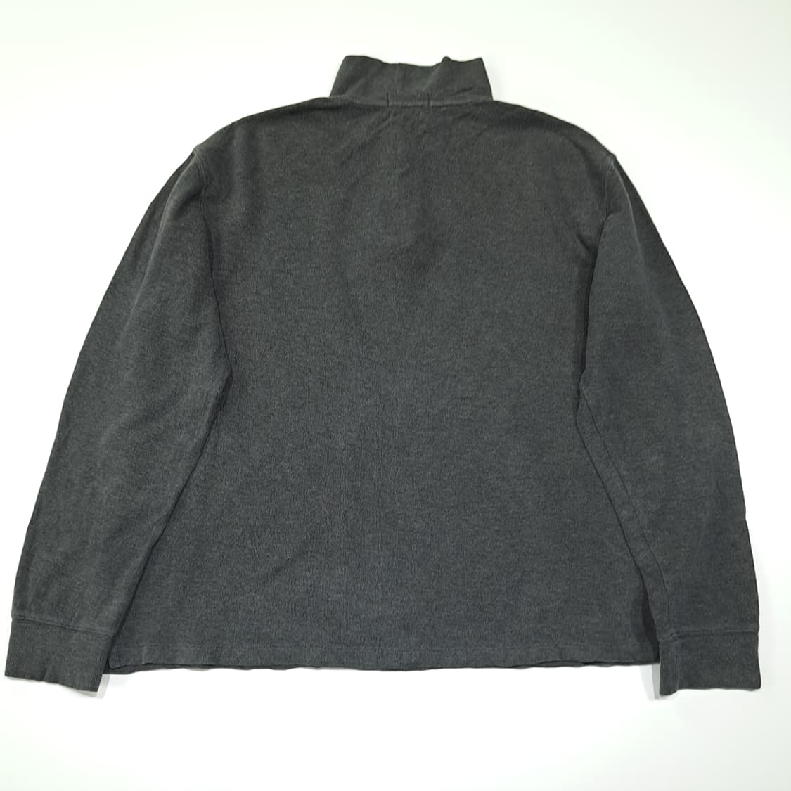 CL833 M 폴로 에스테이트립 가죽풀러 스톤그레이 하프집업 스웻셔츠 상품이미지7