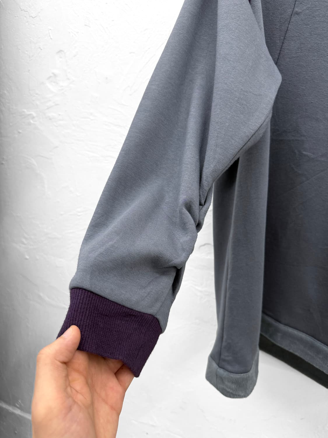 moddedance 비대칭 스웻 튜닉 상품이미지4