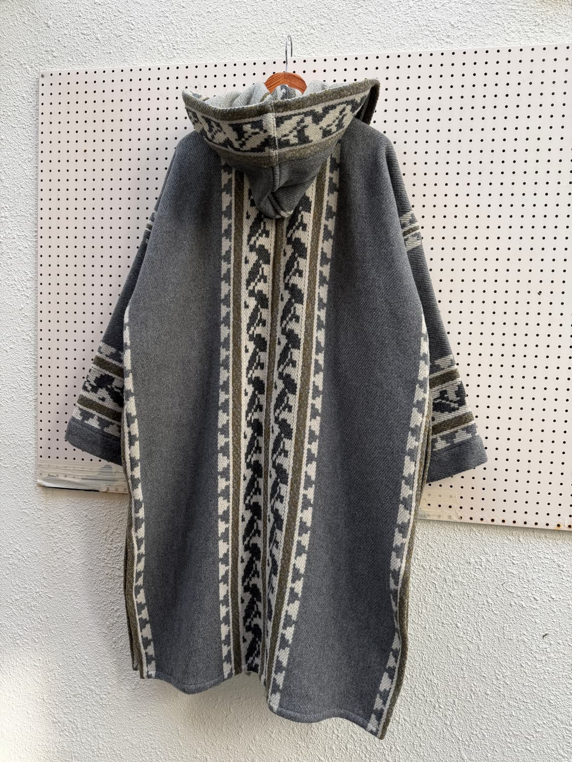 HIROKO KOSHINO ETNIC AZTEC WOOL 울코트 상품이미지9