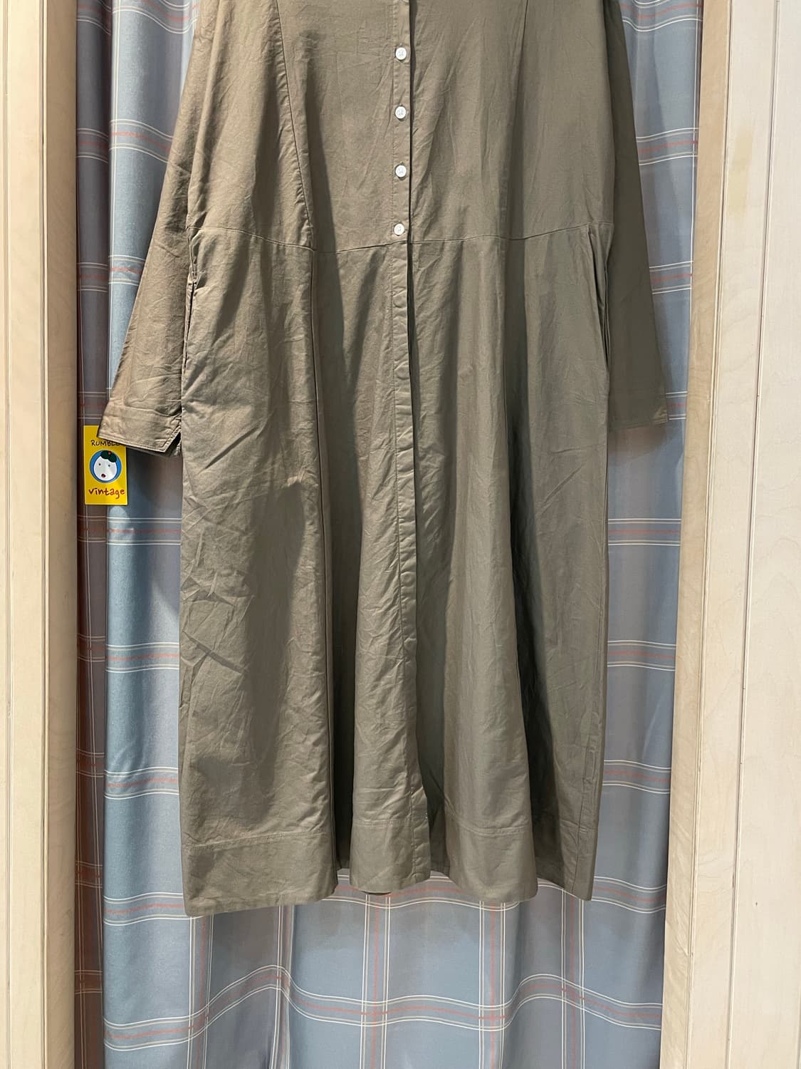 일본빈티지 아메카지 주머니원피스 상품이미지5