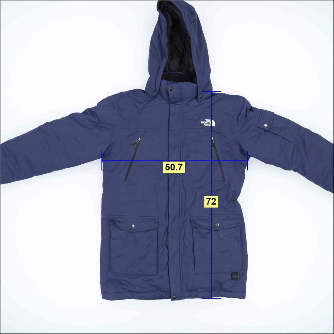 160 노스페이스 키즈여성 덕다운 패딩 0123H1 상품이미지8