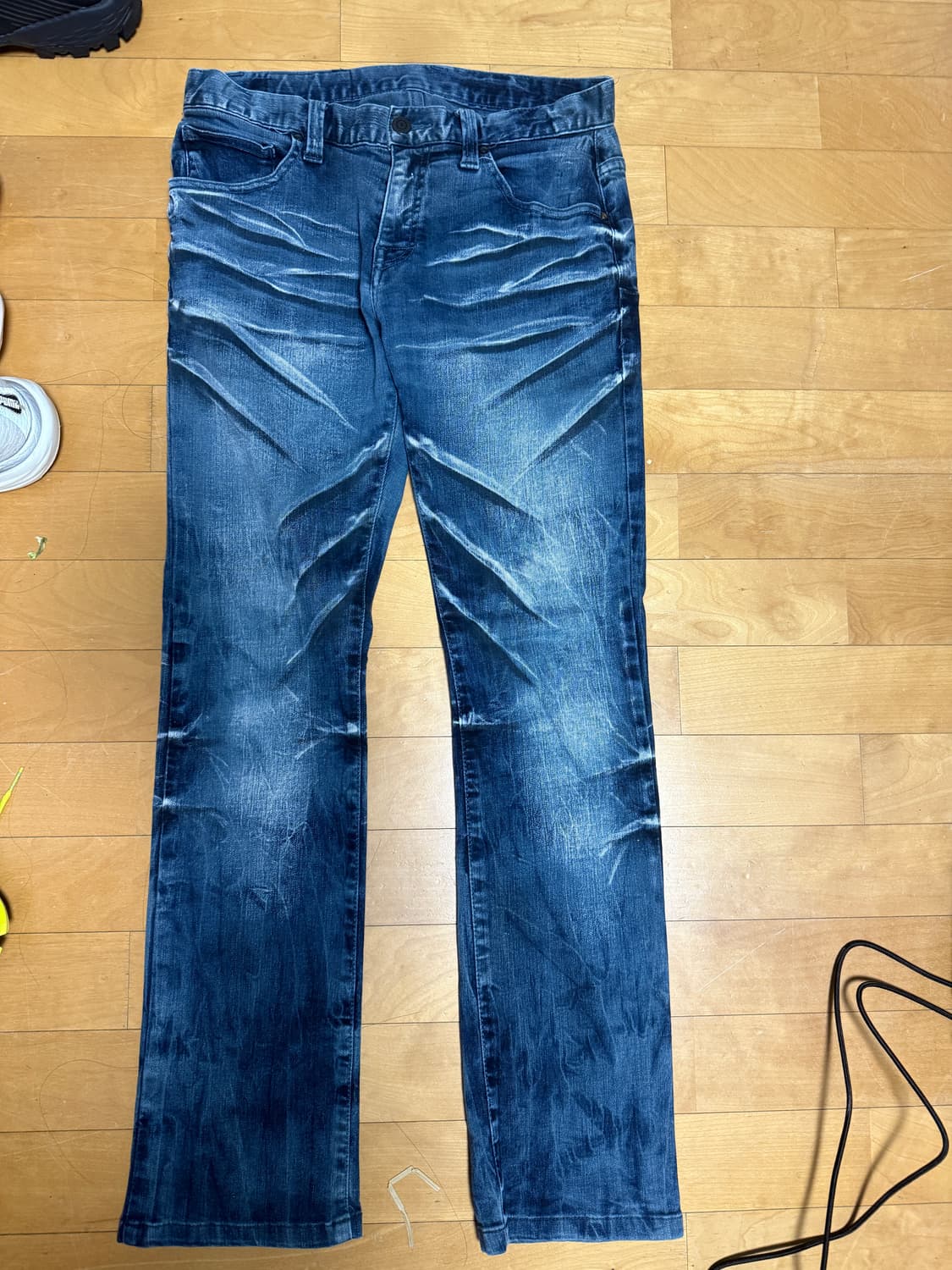 Tornado Mart ice bleached straight fit 상품이미지5