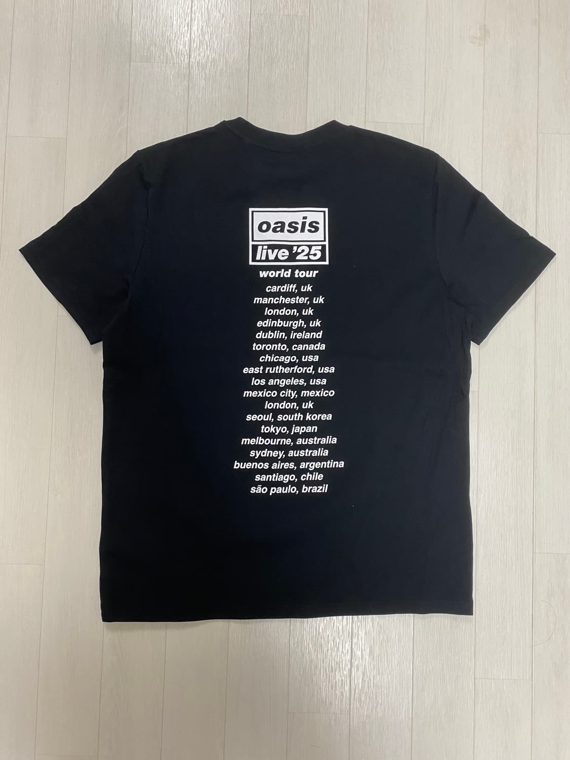 oasis 오아시스 md 2번 티셔츠(size L) 상품이미지2