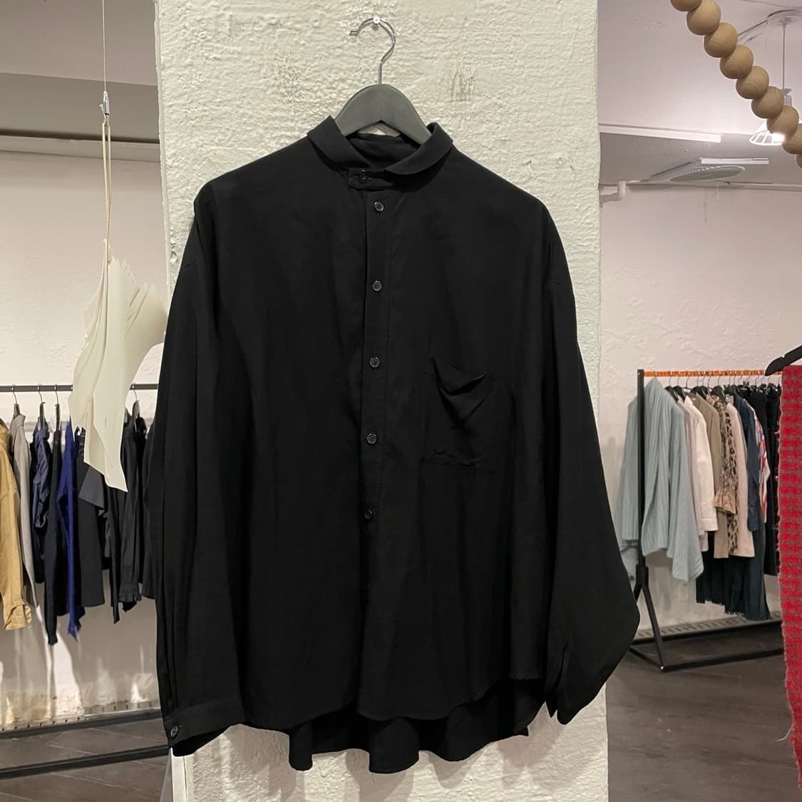 요지야마모토 오버사이즈 셔츠 상품이미지1