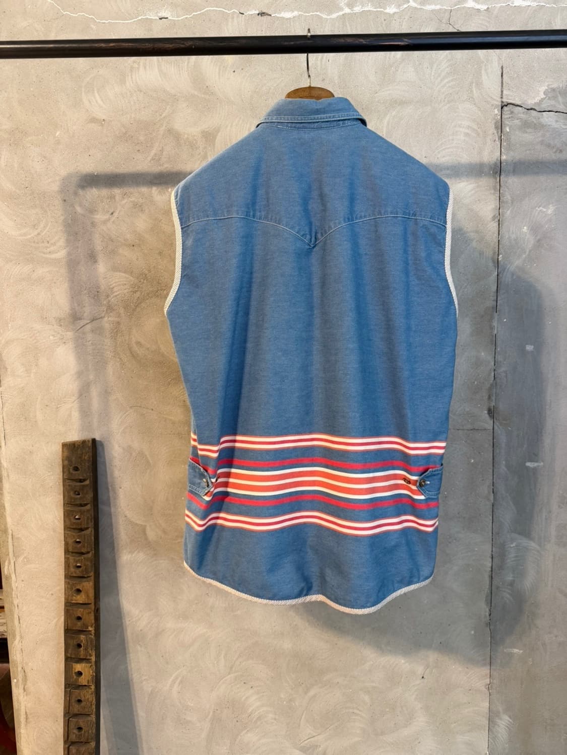 오일릴리 데님 베스트 66~88 상품이미지4