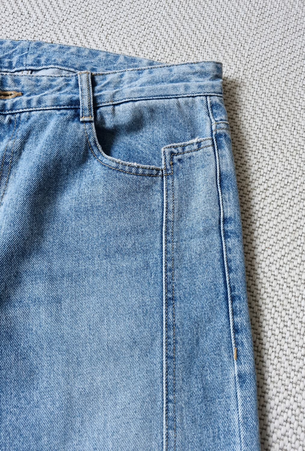 솔리드옴므 절개 데님팬츠  상품이미지4