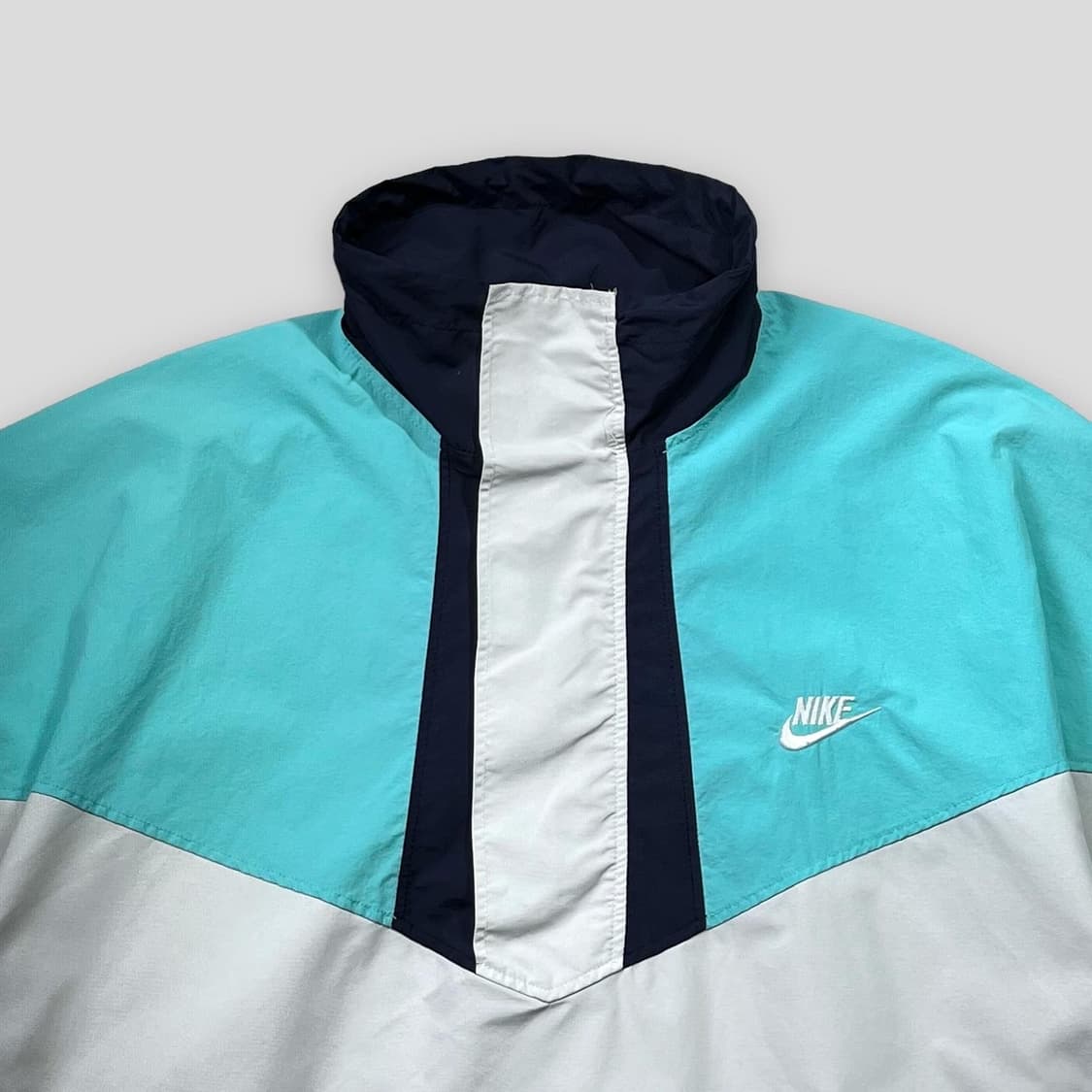 나이키 스카이블루 배색 아노락 바람막이 자켓 상품이미지2