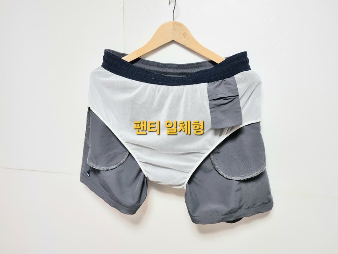 남성 폴로 나일론 우븐 그레이 팬츠 쇼츠 반바지 바지 상품이미지8