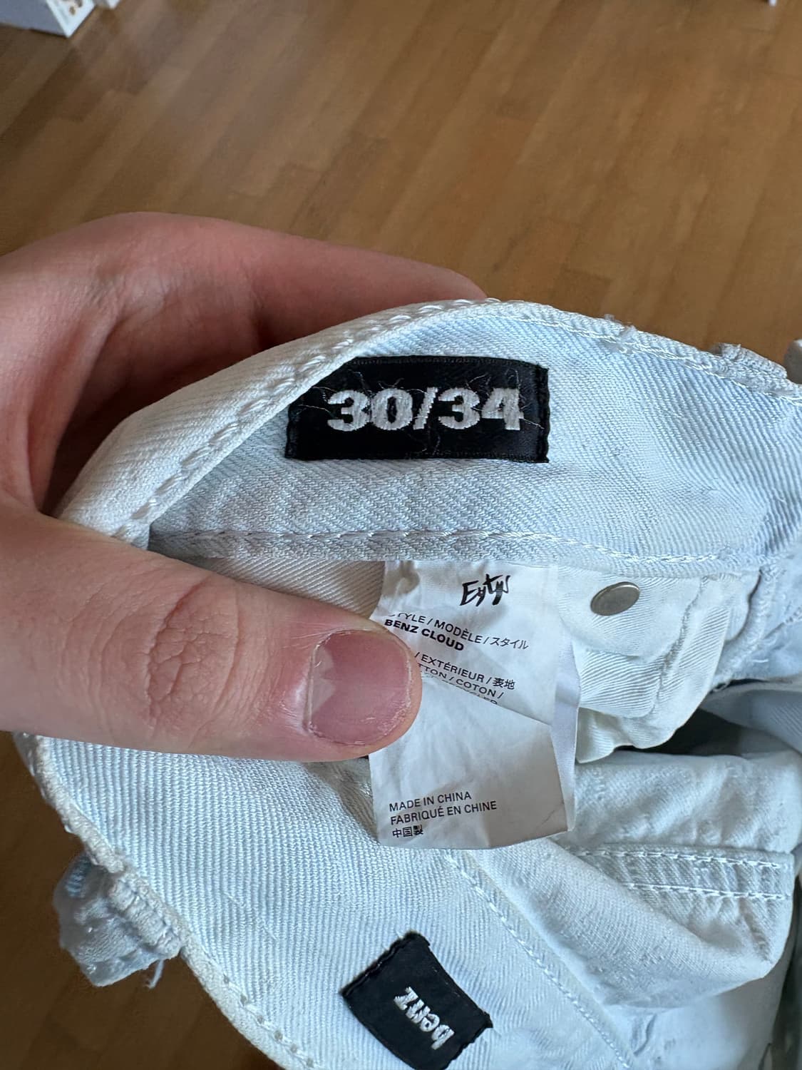 Eytys 화이트 데님 32 상품이미지6