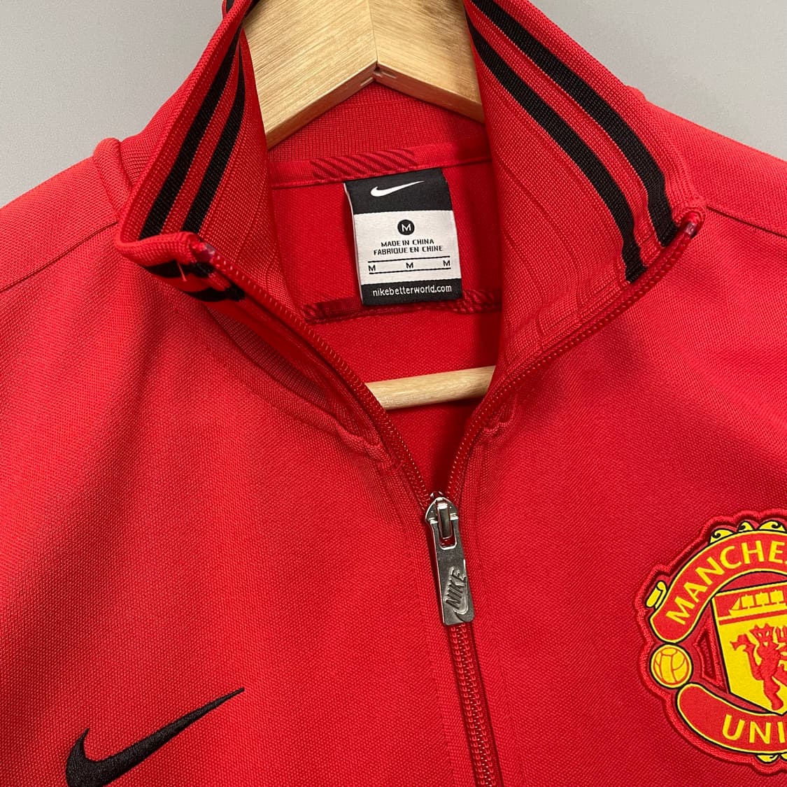 나이키 맨유 맨체스터 유나이티드 트랙탑 져지 레드 M  상품이미지5