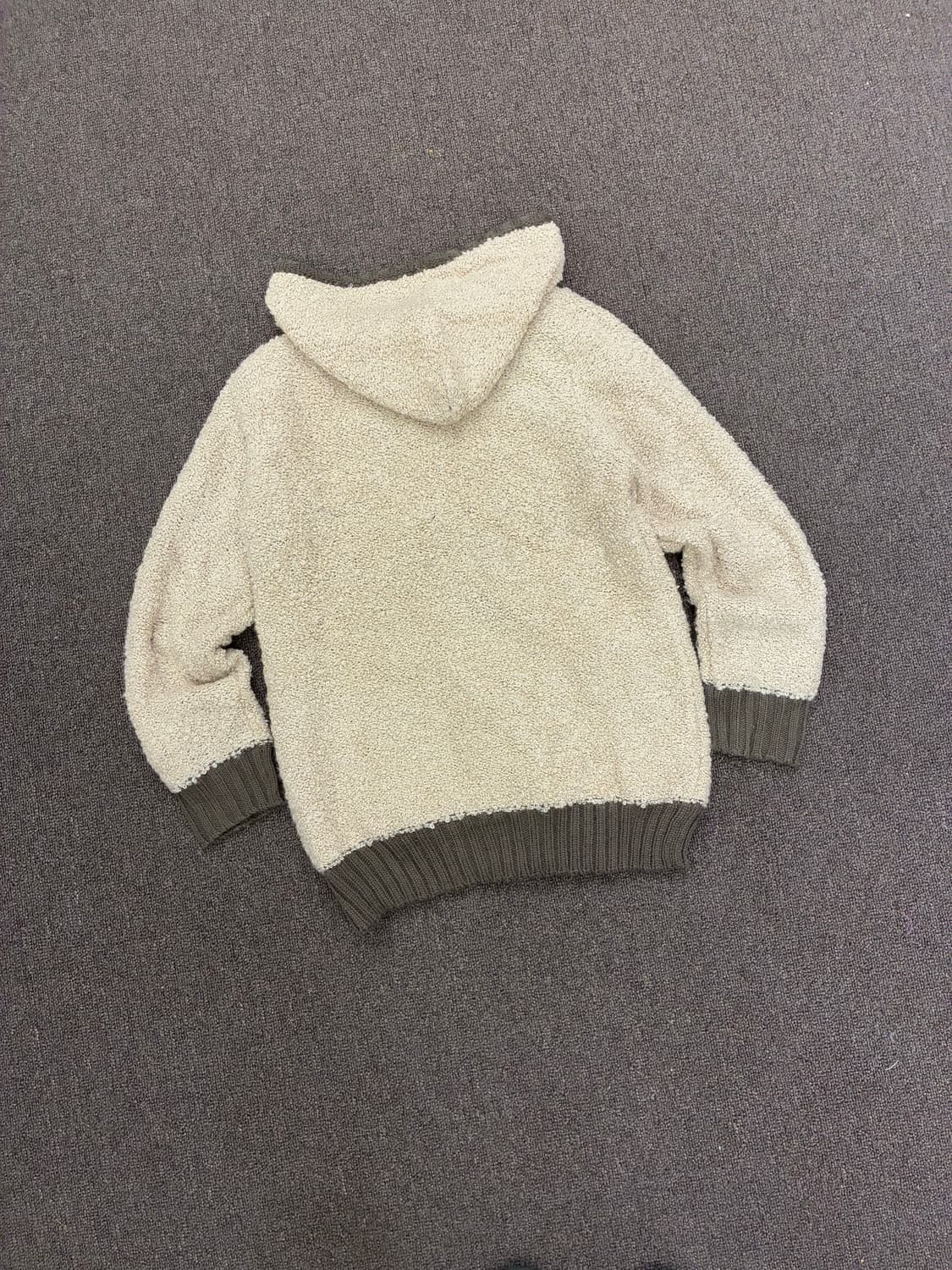 38)Japanese vintage 여성 니트 후드집업 상품이미지5