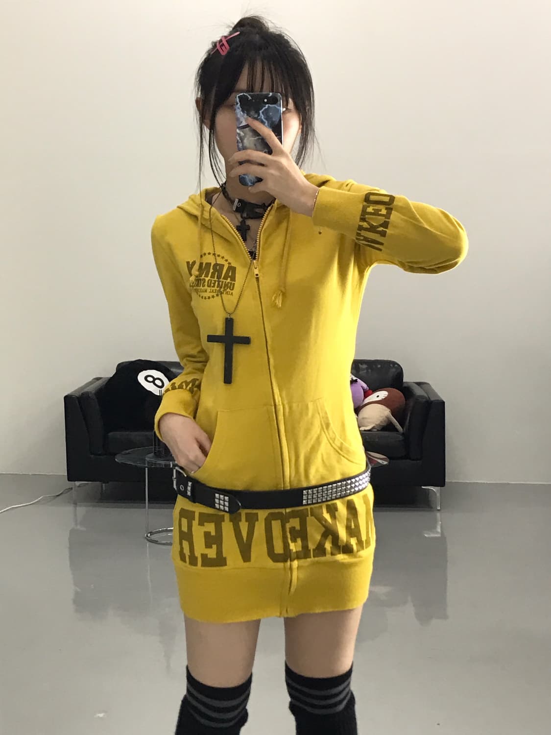 Jpn Y2k Zip Up Hoodies 상품이미지1