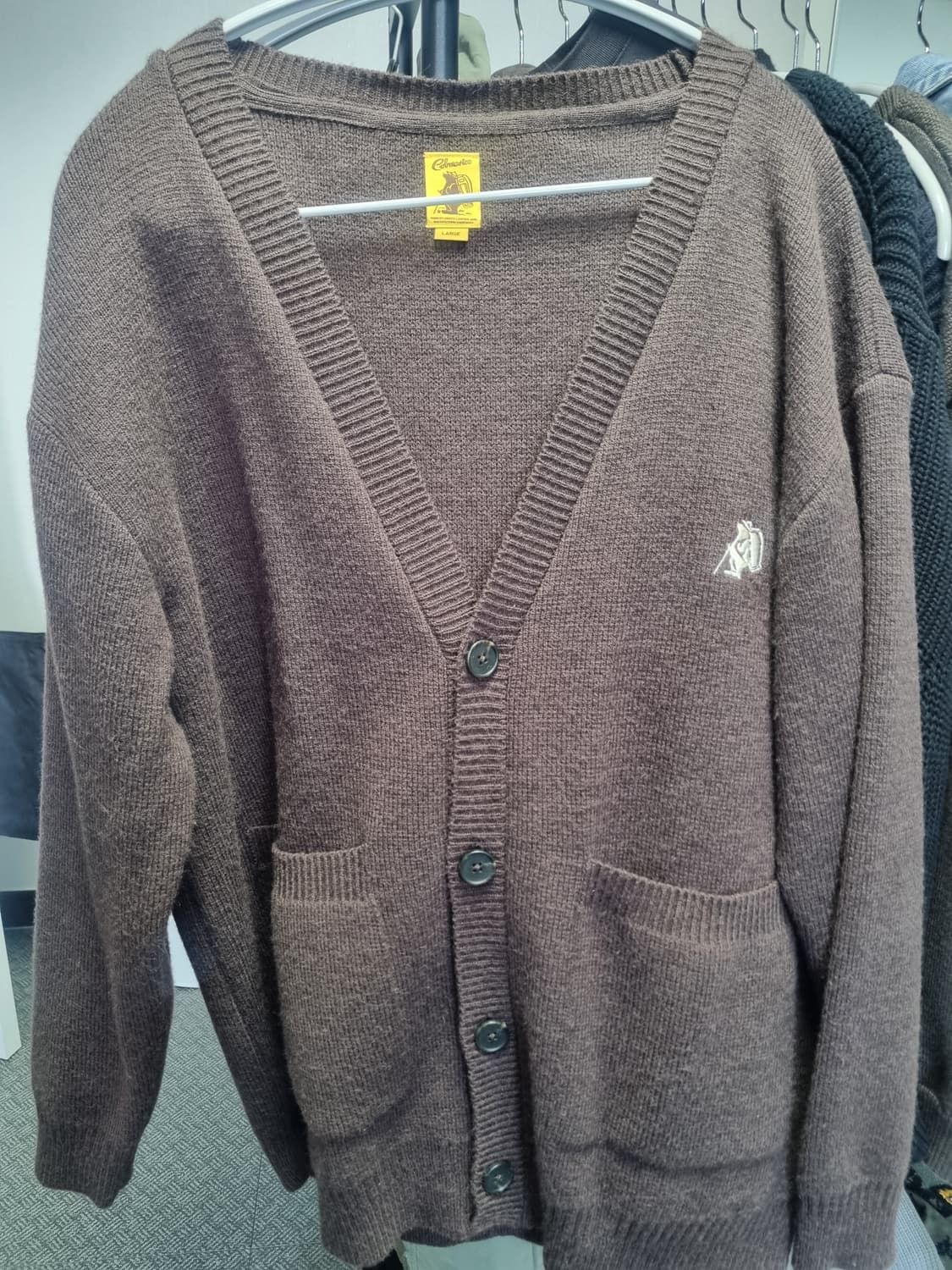 브라운 가디건 상품이미지1