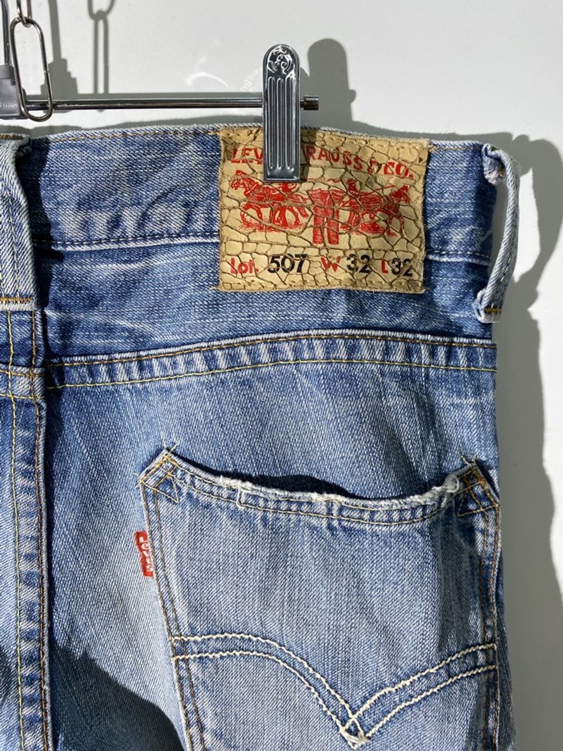 리바이스 507 카고 데님 팬츠 상품이미지3