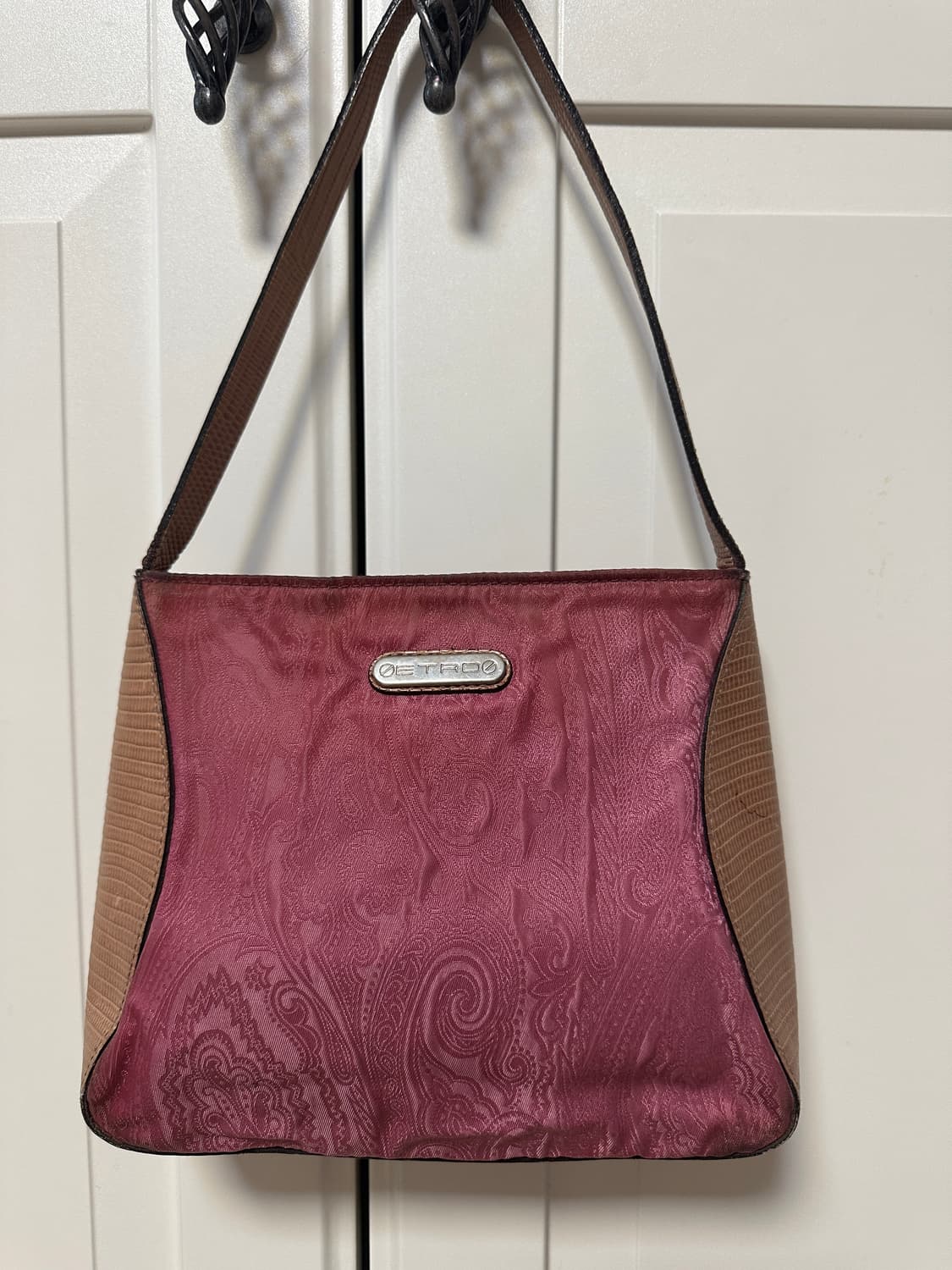 에트로 핑크 페이즐리 숄더백 빈티지 가방 상품이미지1