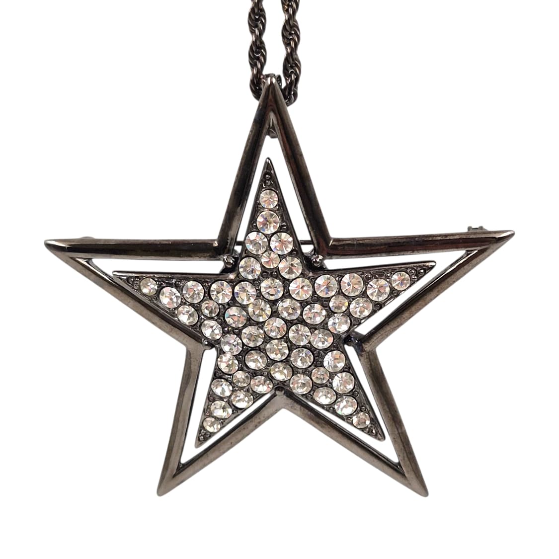 90s 케네스제이 런웨이 빅 스타 파베 2way 목걸이 상품이미지1