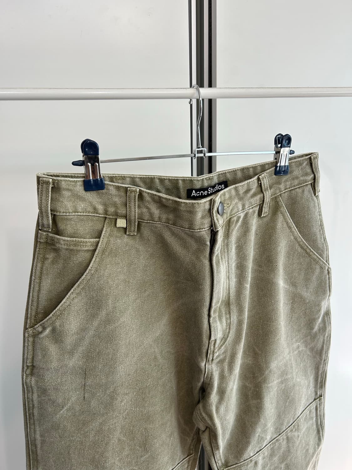 아크네스튜디오 워시드 더블니 팬츠 상품이미지3
