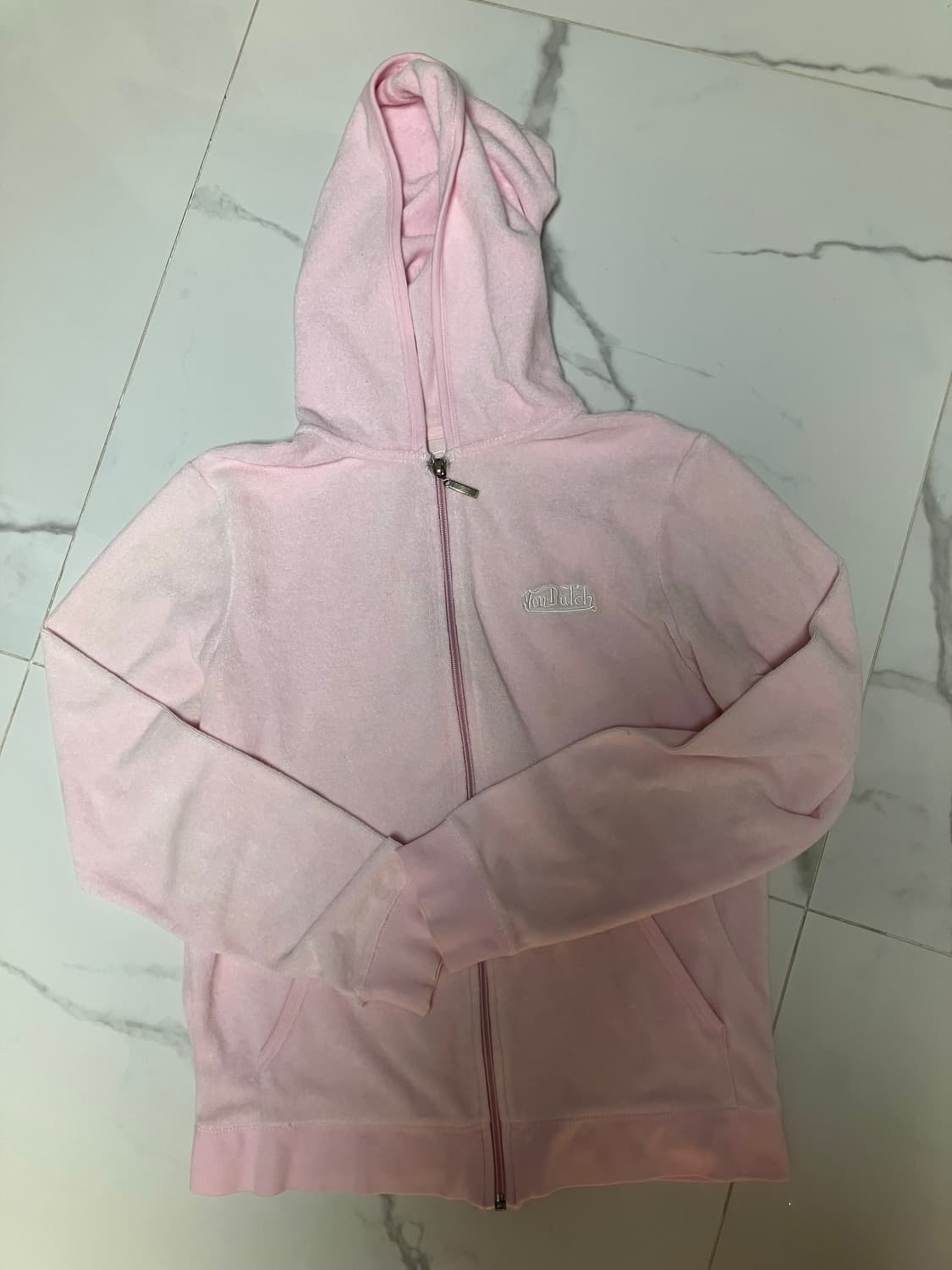 본 더치 딸기우유 버블검 핑크 테리 셋업 트레이닝 L 상품이미지4