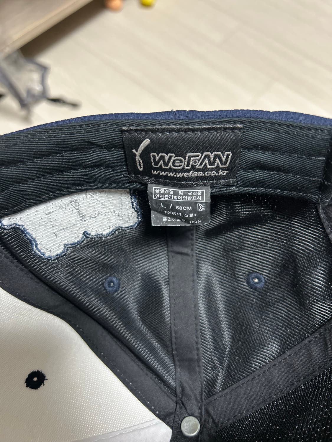 두산베어스 야구모자 58cm팜 상품이미지6