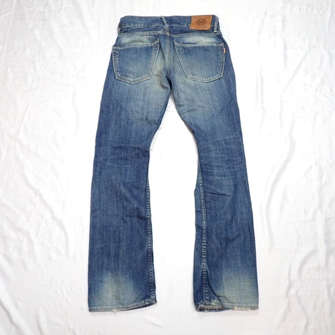 [MADE IN JAPAN] 옴니갓 12oz 빈티지 캣워싱 데님팬츠 상품이미지2