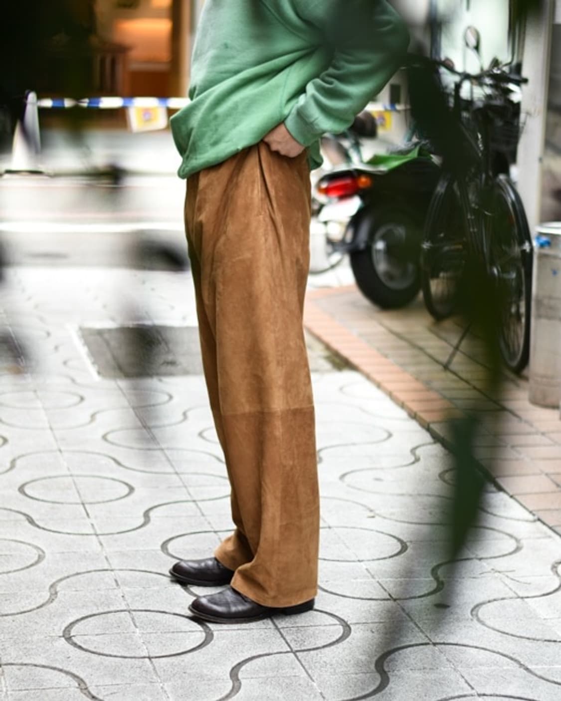 마티앤선즈 maatee 제프리 고트스웨이드 1사이즈 상품이미지6