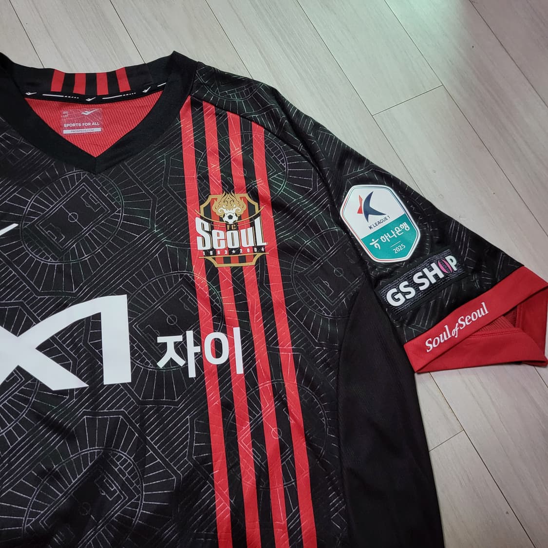 (4XL) FC서울 25 홈 어센틱 풀패치유니폼 김진수 상품이미지5