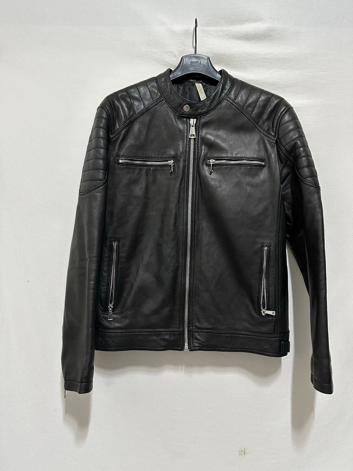 자라 쉽스킨 바이커자켓 상품이미지1