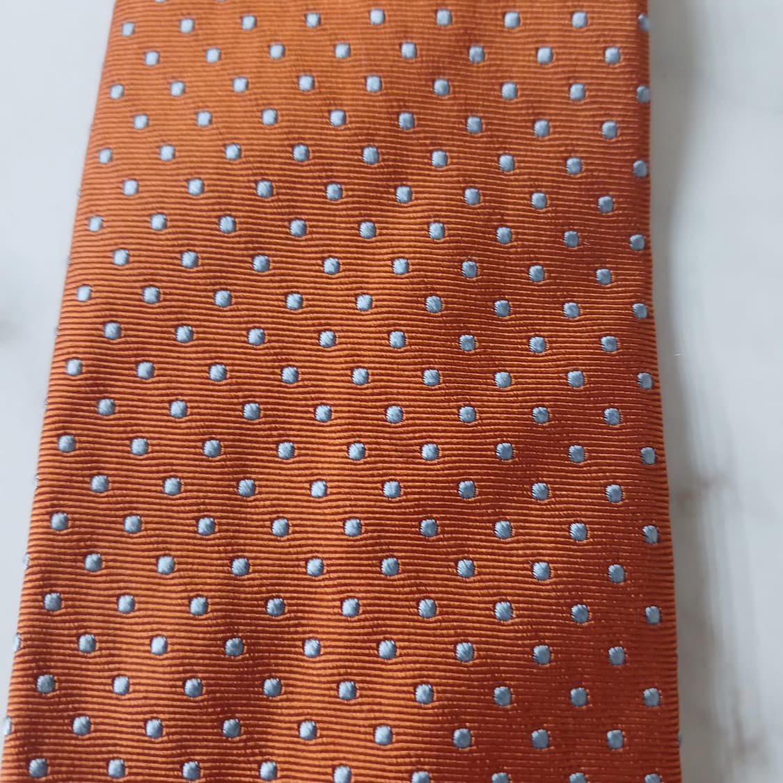 알테아 실크 브라운 마이크로 도트 넥타이 8.8cm A등급 A19100
 상품이미지7