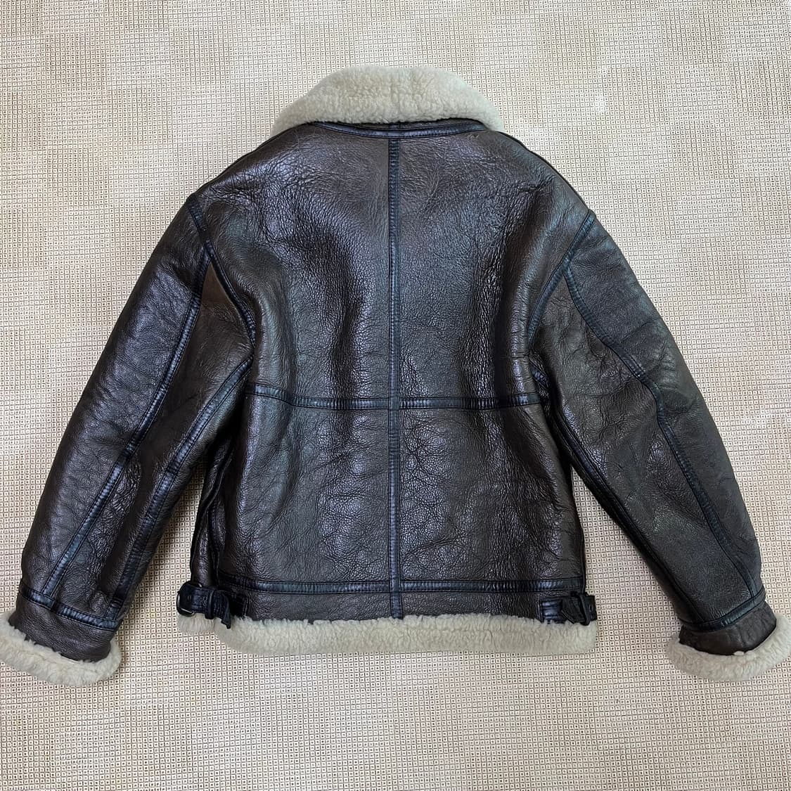 B-3 양털 무스탕 무통자켓 양가죽 상품이미지8