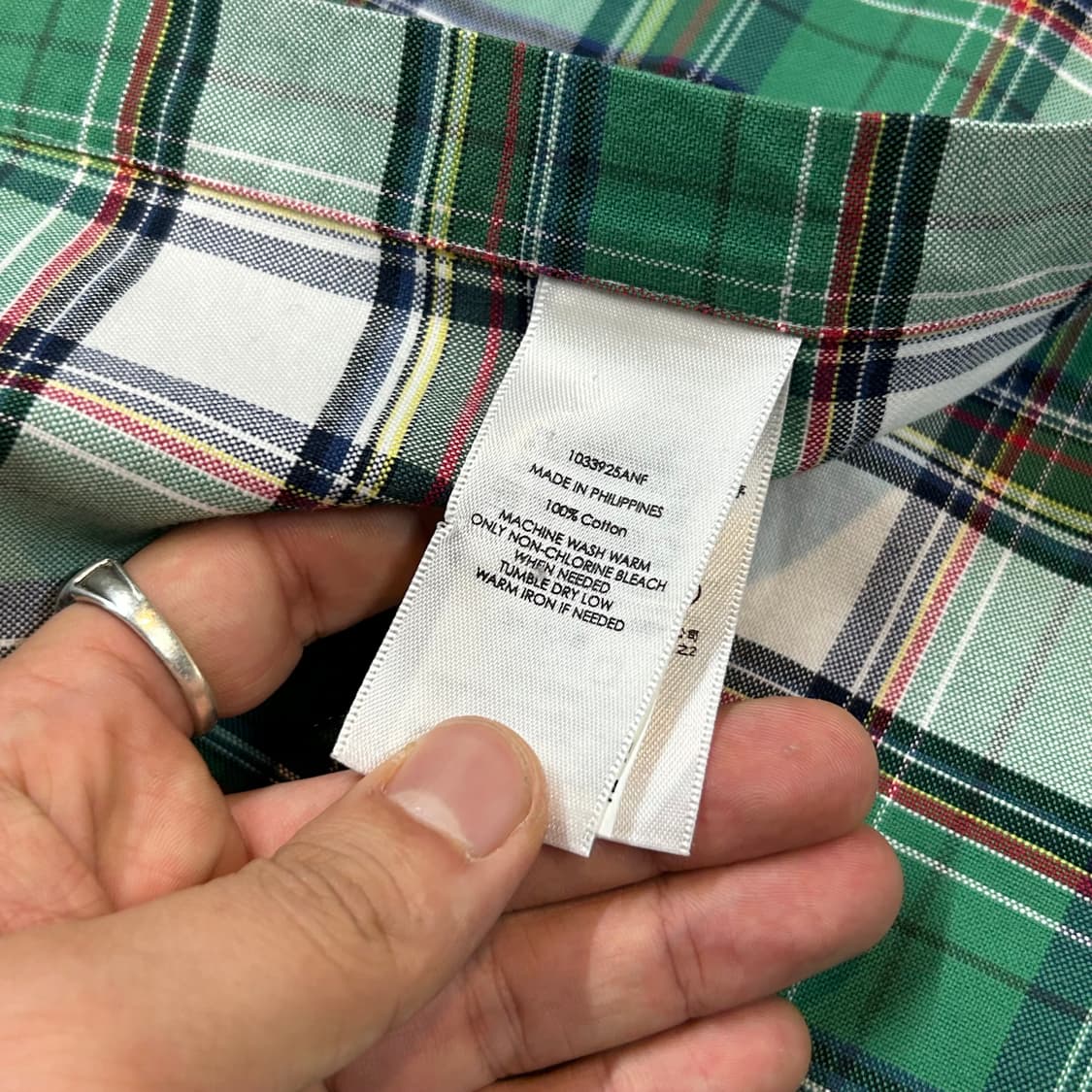 M) 폴로 랄프로렌 클래식 옥스포드 체크 셔츠 상품이미지8