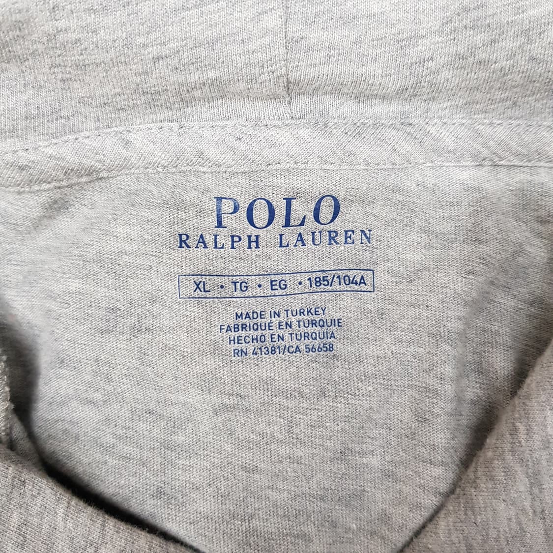 폴로 랄프로렌  코튼 후드 티셔츠 XL사이즈 상품이미지4