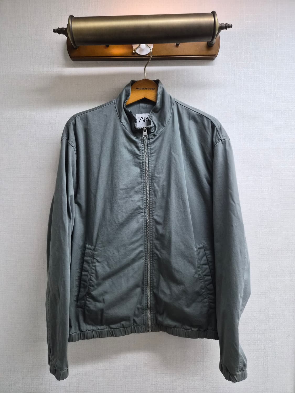 XL/110) ZARA 자라 코튼 블루종 점퍼 팝니다 상품이미지1