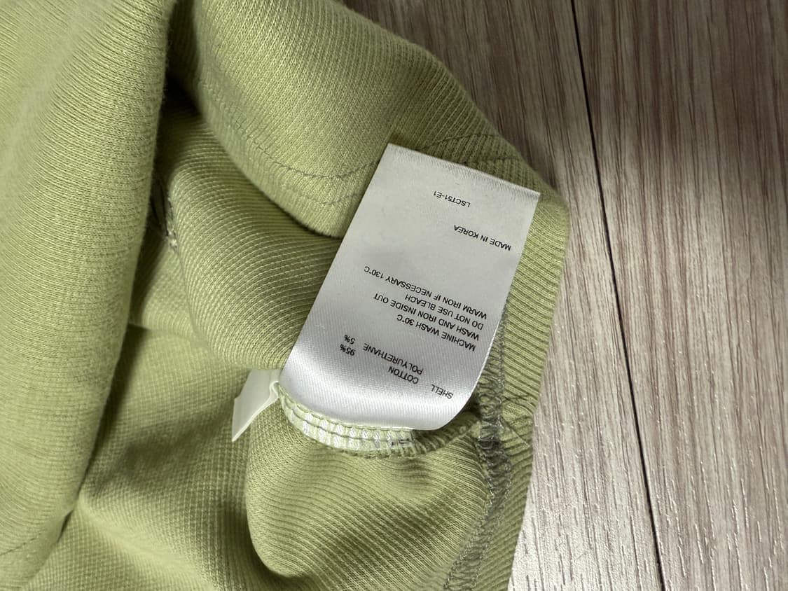 커렌트 심볼 립 슬리브리스 카키 베이지 상품이미지9