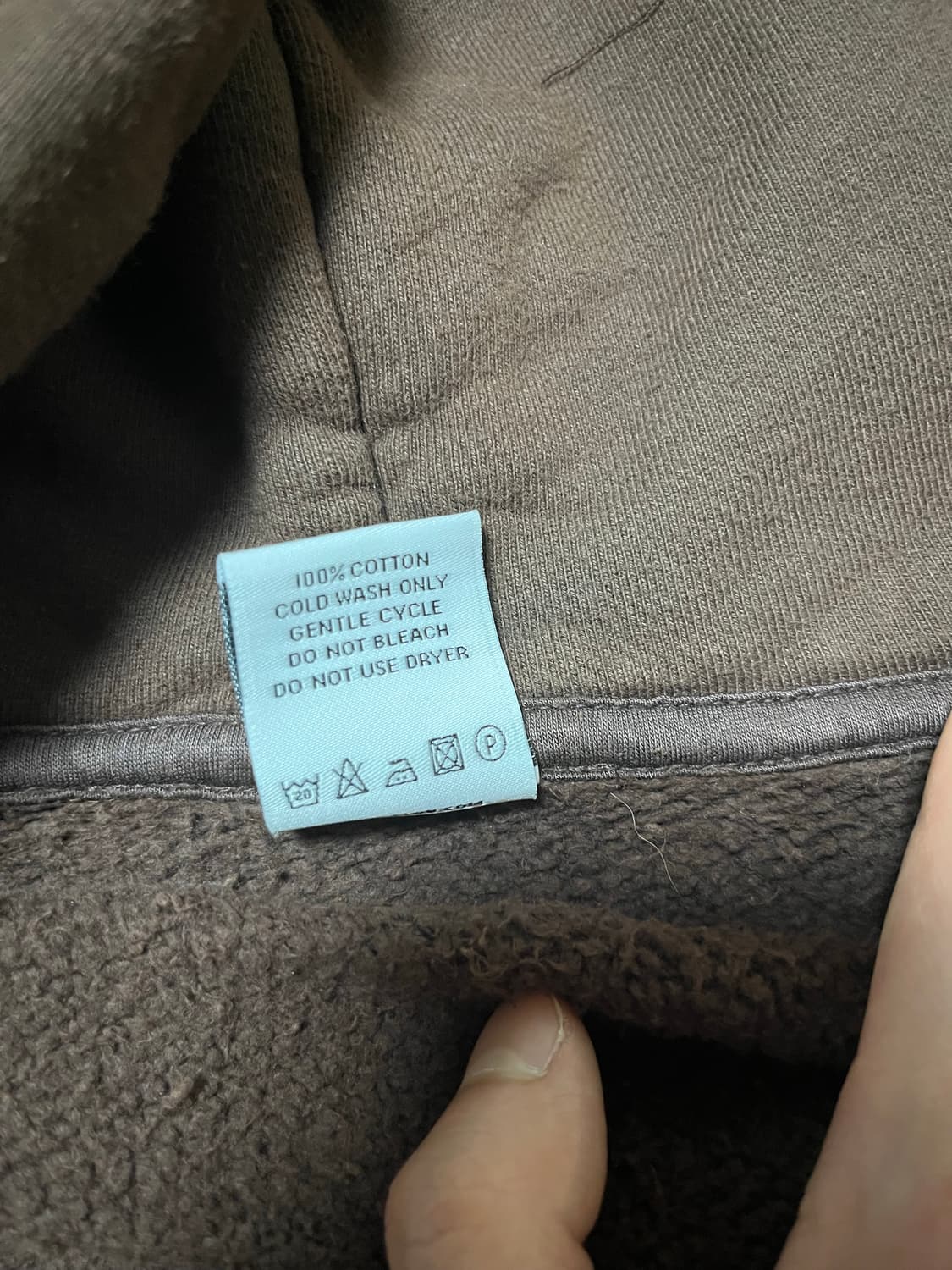 아킴보클럽 후드집업 커피브라운 S 상품이미지4