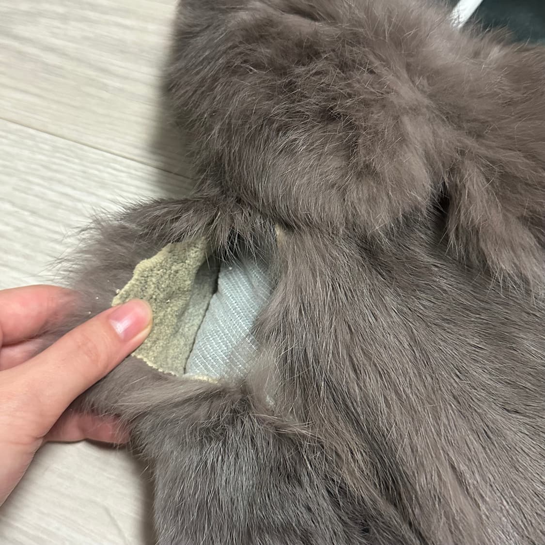 빈티지 브라운 퍼 자켓 상품이미지5