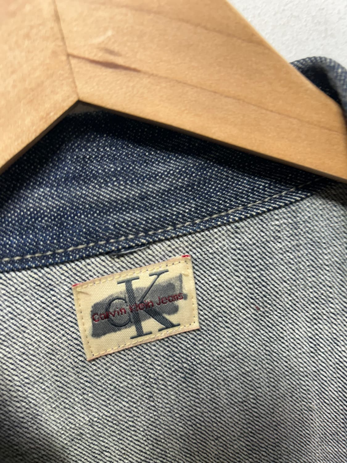 CK 켈빈클라인 여성 진청자켓 XL 상품이미지3