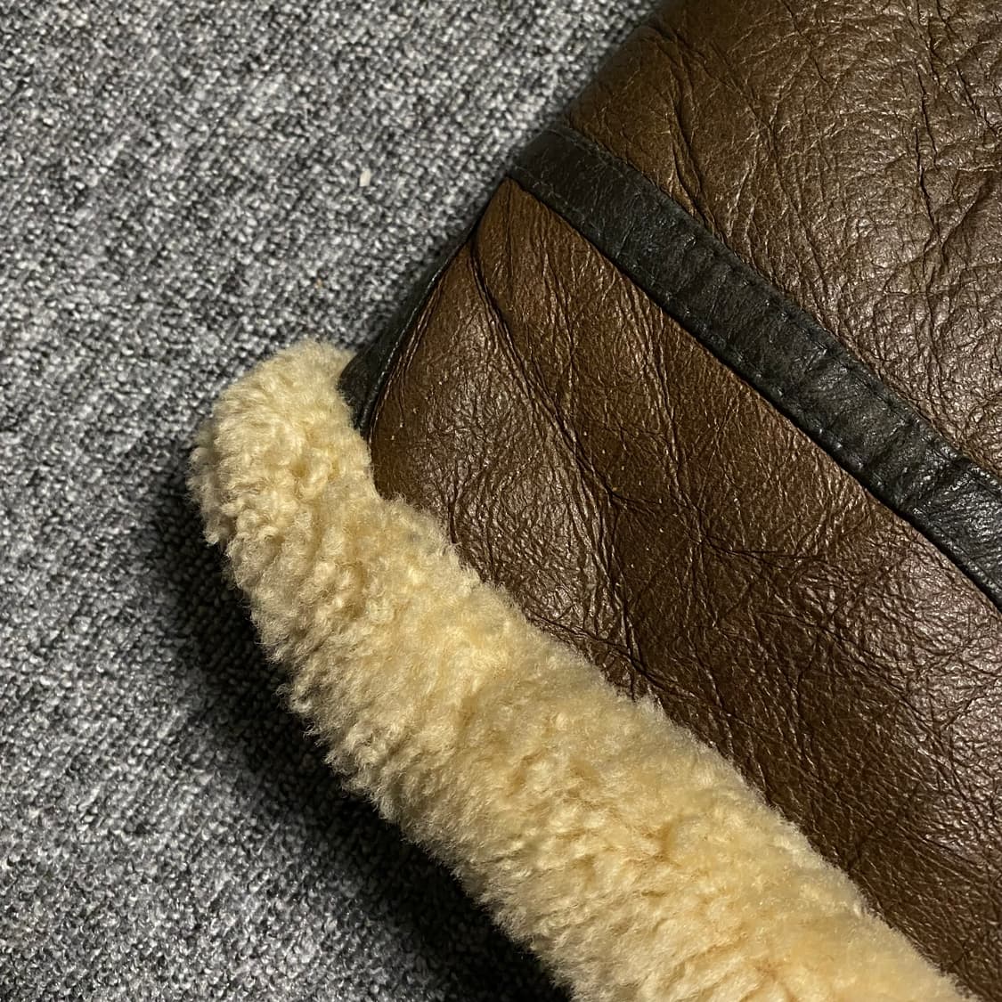 🌊Young B-3 Sheepskin mouton jacket 상품이미지8