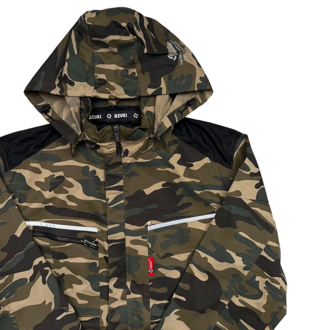 아즈키 카모 플라쥬 바람막이 L 상품이미지2