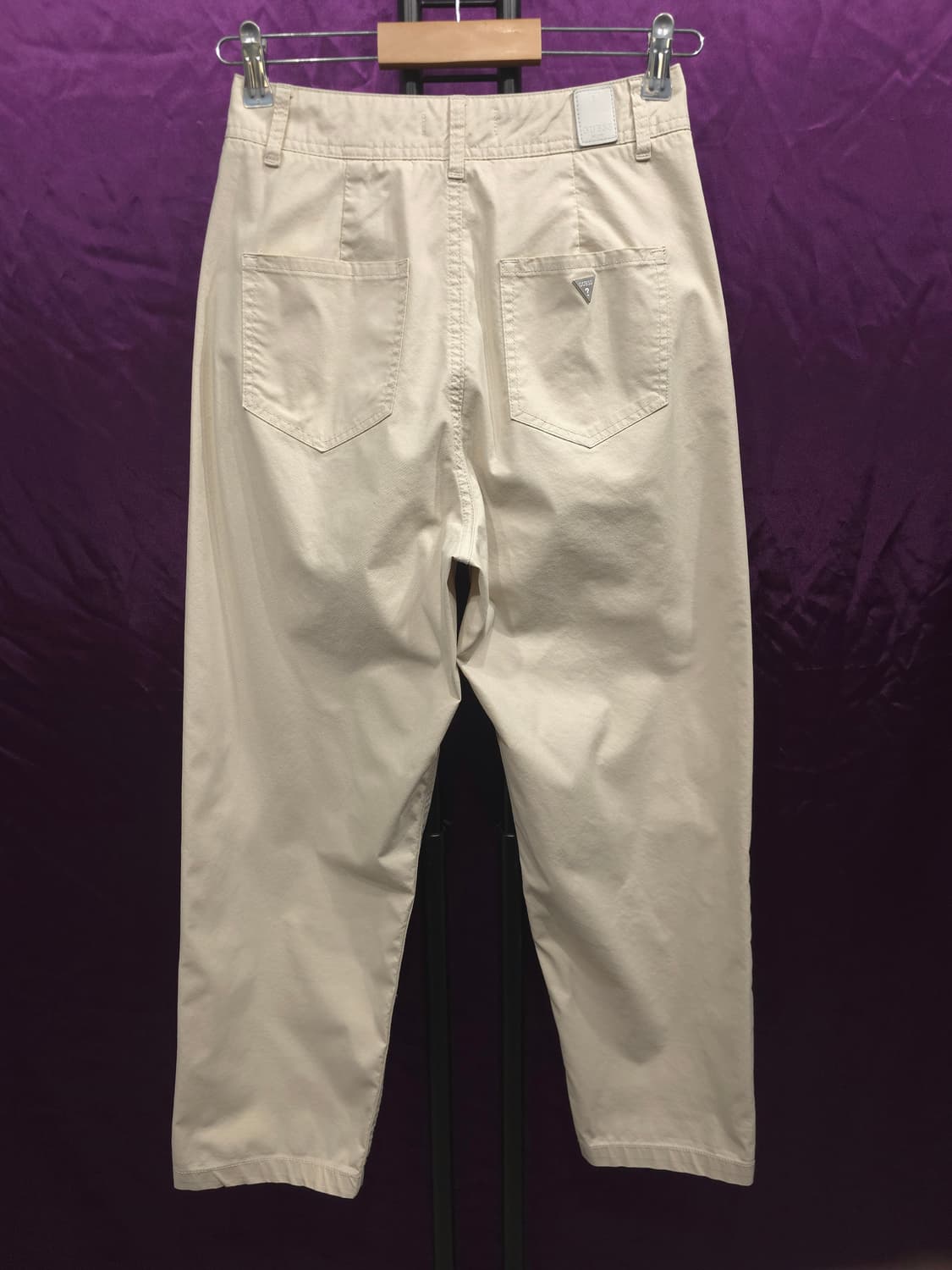 게스 여성 핀턱 와이드 팬츠 26 상품이미지4