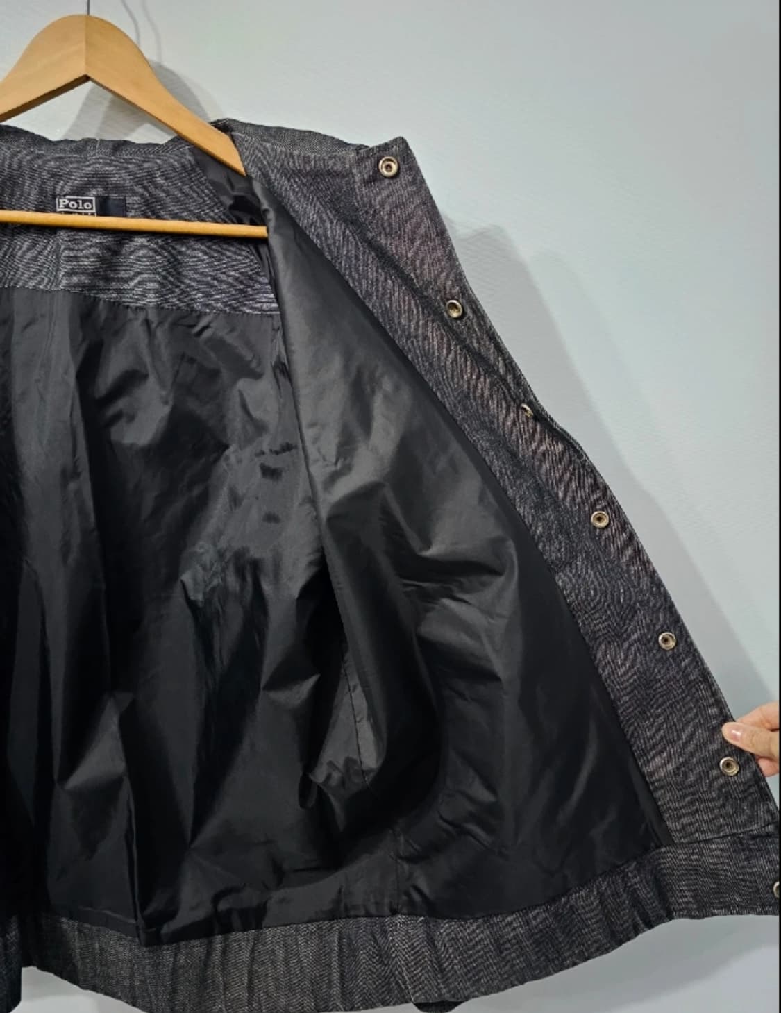 폴로랄프로렌 데님 올드스쿨 후드 재킷 105~110 상품이미지3