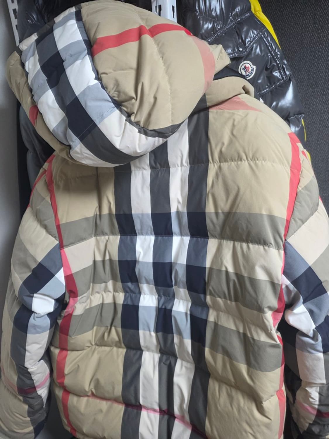버버리 패딩 XL 새상품급 상품이미지2