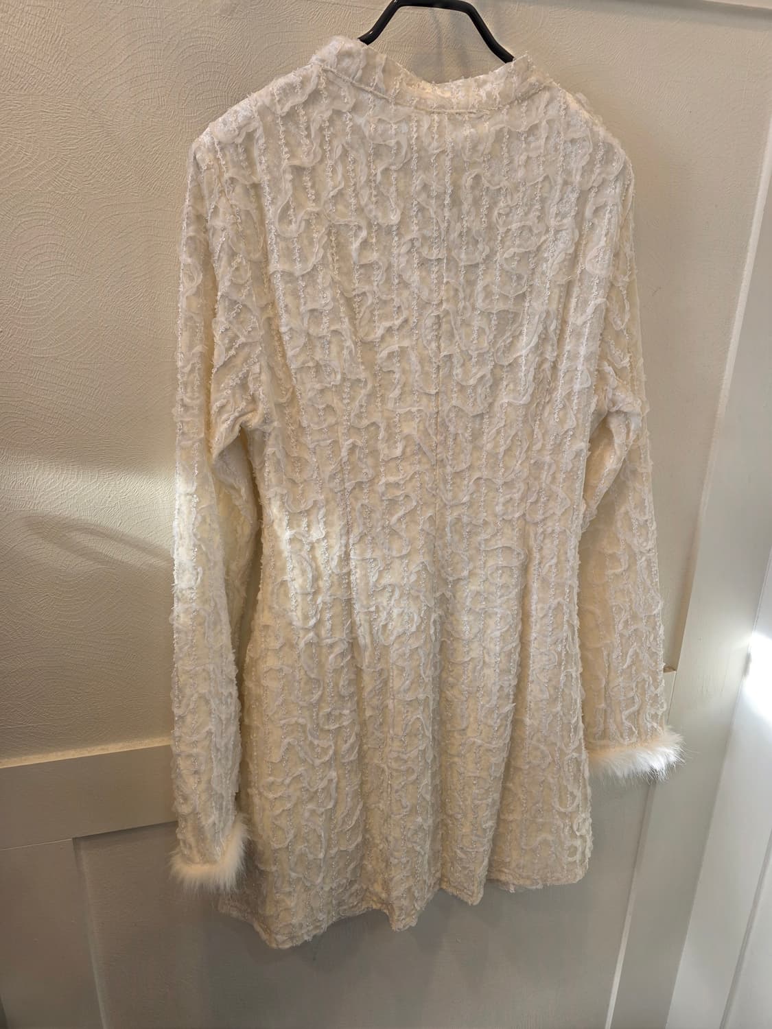 레이스트리밍 레빗퍼장식 파티원피스 상품이미지4